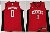 Rockets 0 Russell Westbrook Red Nike Swingman Jersey,baseball caps,new era cap wholesale,wholesale hats